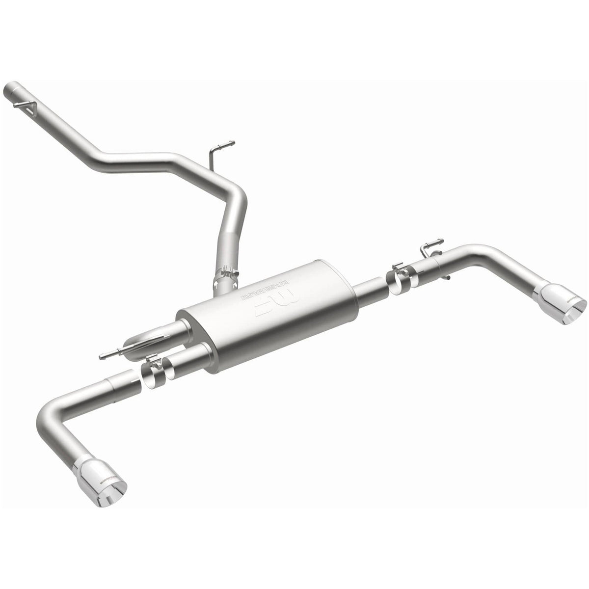 Magnaflow Touring Series Stainless Cat-Back System (2015-2019 A3 Quattro) - 15352
