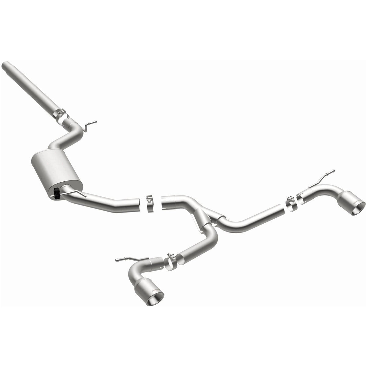 Magnaflow Touring Series Stainless Cat-Back System (2015-2017 GTI) - 15357