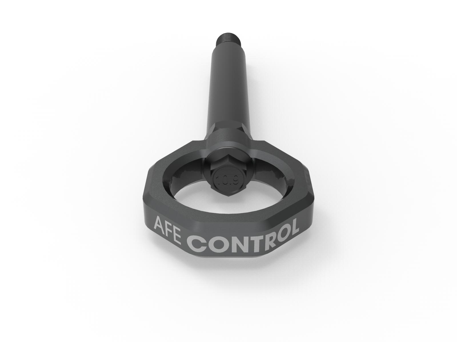 AFE aFe CONTROL Front/Rear Tow Hook Gray (2023-2025 M2) - 450-502004-G