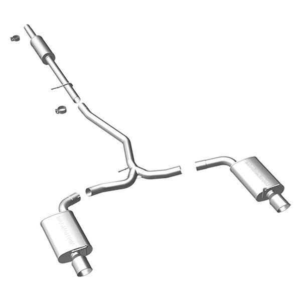 Magnaflow MF Series Stainless Cat-Back System (2010-2012 Lincoln MKT,2011-2015 Explorer) - 15467