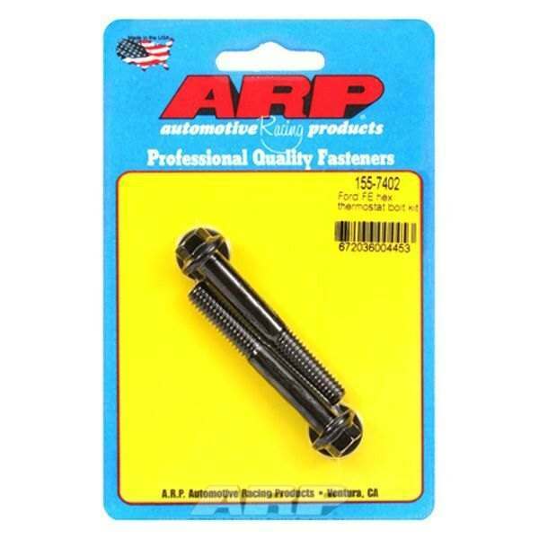 ARP Ford FE hex thermostat bolt kit - 155-7402