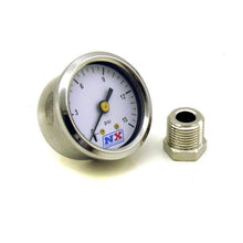 Nitrous Express PRESSURE GAUGE (0-15 PSI W/ADAPTOR) - 15511