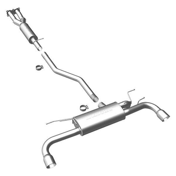 Magnaflow MF Series Stainless Cat-Back System (2008-2012 Land Rover LR2) - 15576