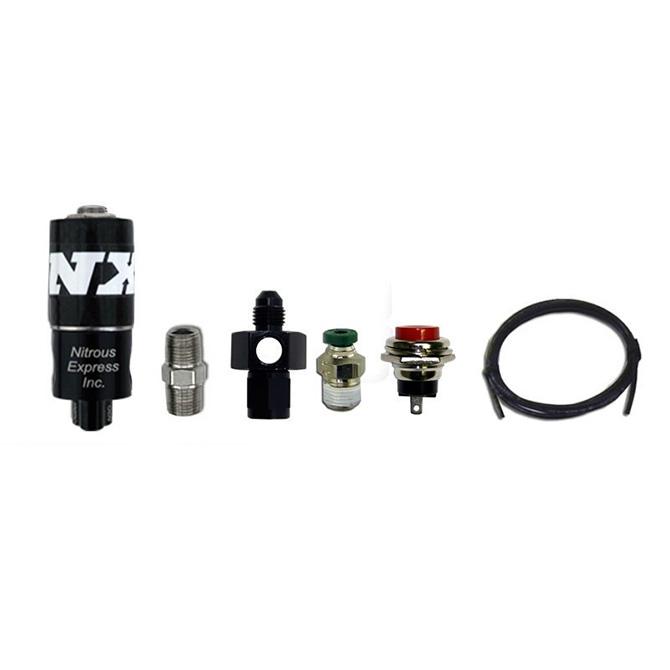 Nitrous Express Nitrous Purge Valve With Poly Line (4An) - 15598