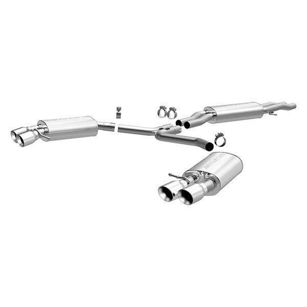 Magnaflow Touring Series Stainless Cat-Back System (2010-2016 S4) - 15599
