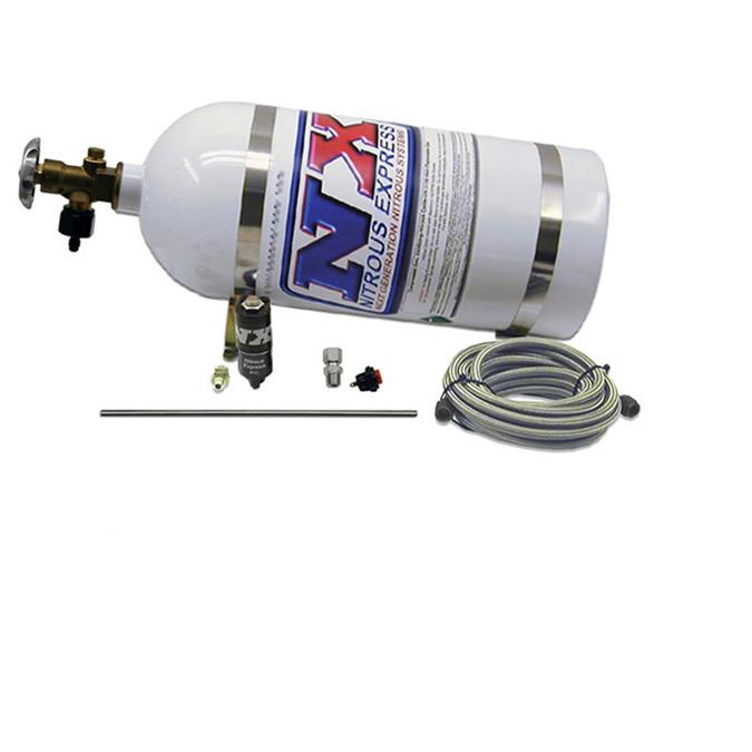 Nitrous Express SIMULATOR FULL SHOW PURGE KIT (INCL. 10LB BOTTLE, AND ALL NECESSARY HARDWARE) - 15599