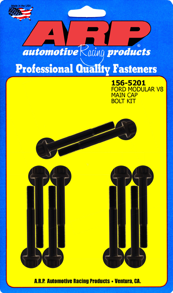 ARP 156-5201 Main Cap Side Bolt Kit for Early Cast Iron Block (Built from 1991-2005)
