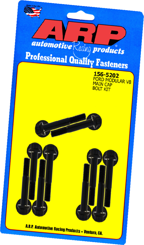 ARP 156-5202 Main Cap Side Bolt Kit for Late Cast Iron Block (Built from 2006-Present)