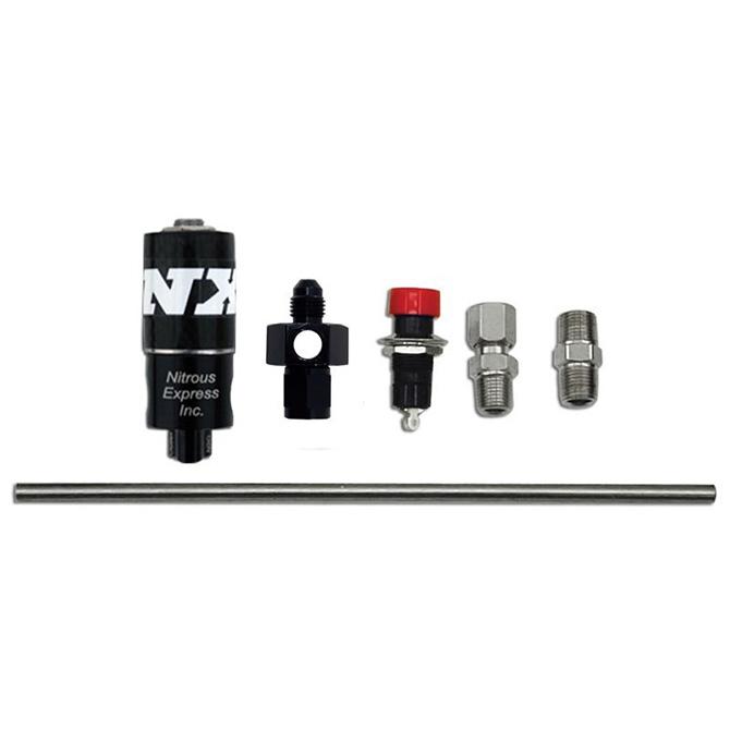 Nitrous Express Purge Valve w/Push Button & Vent Tube