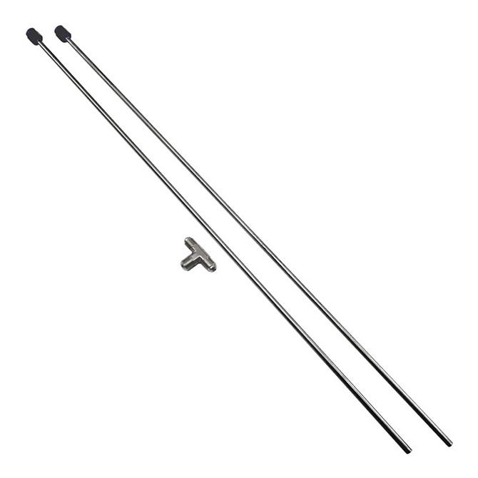 Nitrous Express Dual Outlet Purge Line and Fitting