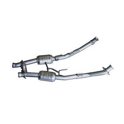 BBK 2.5 Full H Pipe W/Converters (1994-1995 Mustang GT/Cobra) - 1563