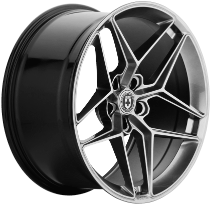 HRE Performance Wheels FF11 Wheel in Liquid Metal, 20"x10.0" (2009-2019 Camaro (5th/6th Gen, ZL1)) - 11L010023043LM