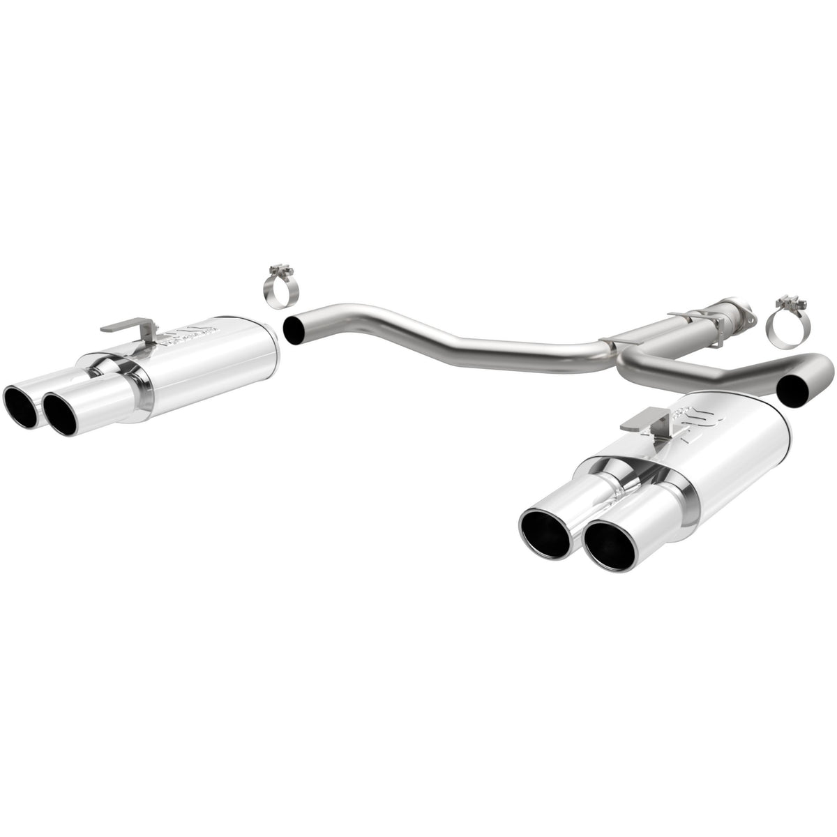 Magnaflow Street Series Stainless Cat-Back System (1986-1991 Corvette) - 15658