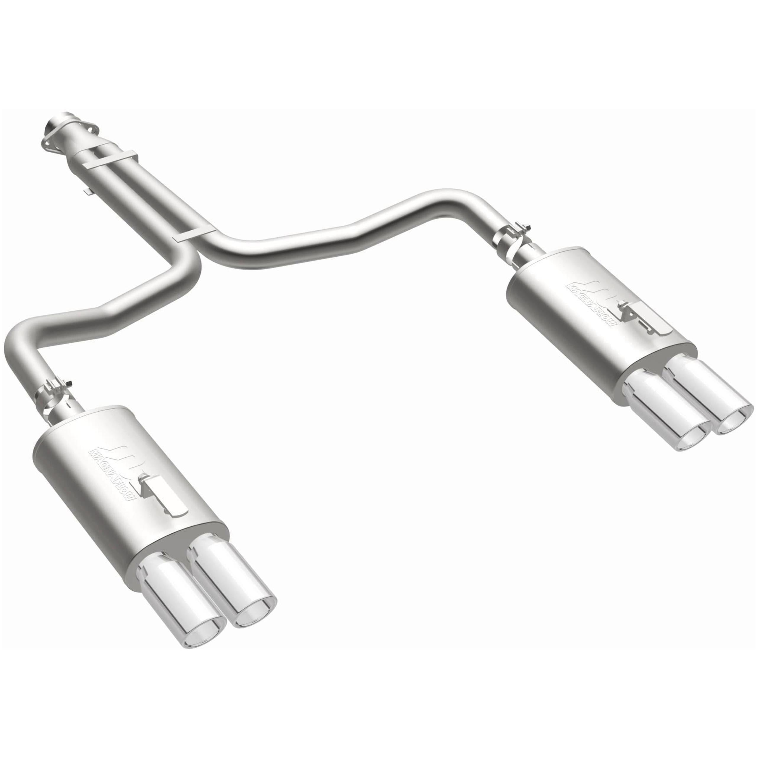 Magnaflow Street Series Stainless Cat-Back System (1986-1991 Corvette) - 15658