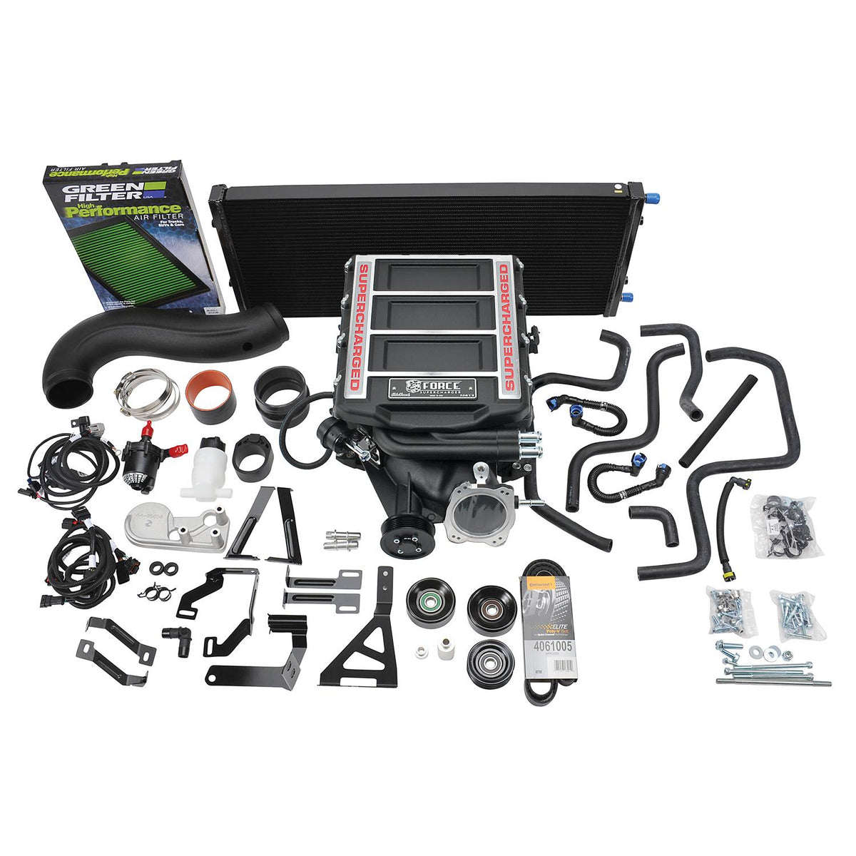 Edelbrock 156640 2.65L TVS E-Force Supercharger Kit without Tuner (2014-18 GM Truck/SUV 6.2L)