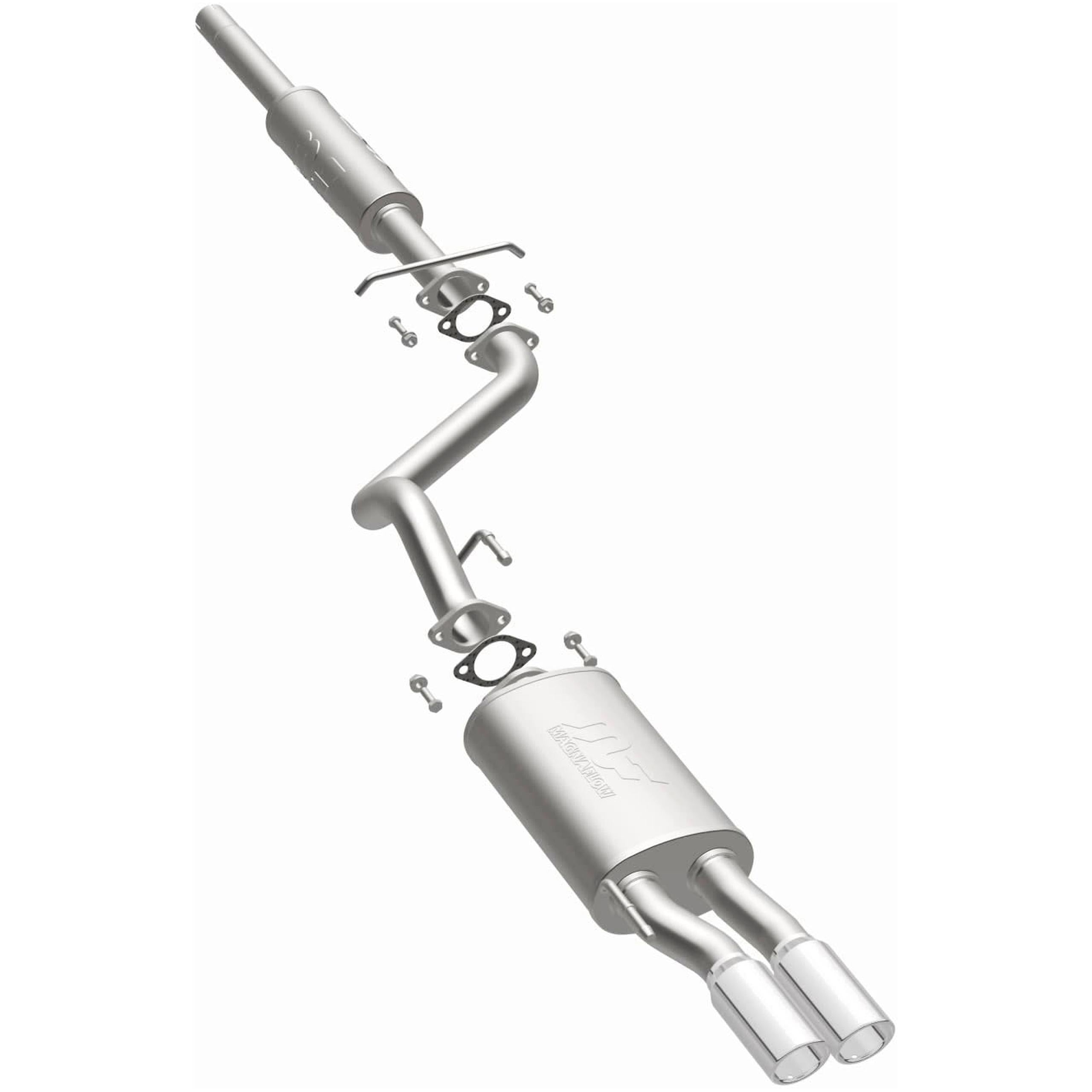 Magnaflow Touring Series Stainless Cat-Back System (1993-1999 Golf) - 15670