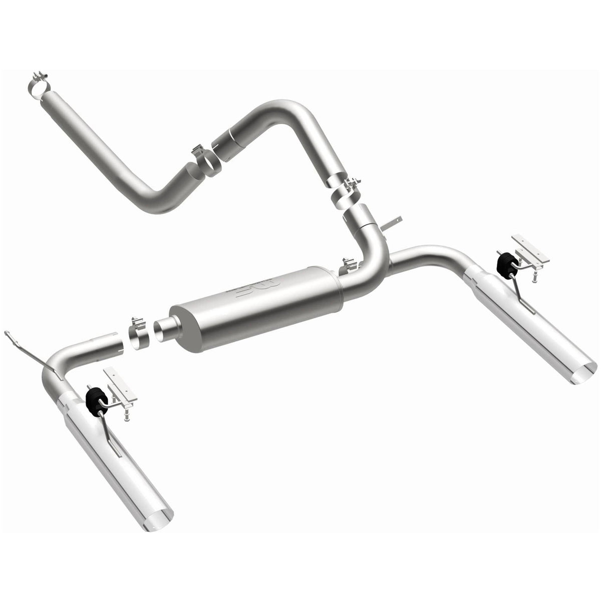 Magnaflow Street Series Stainless Cat-Back System (1998-2002 Camaro,1998-2002 Firebird) - 15684