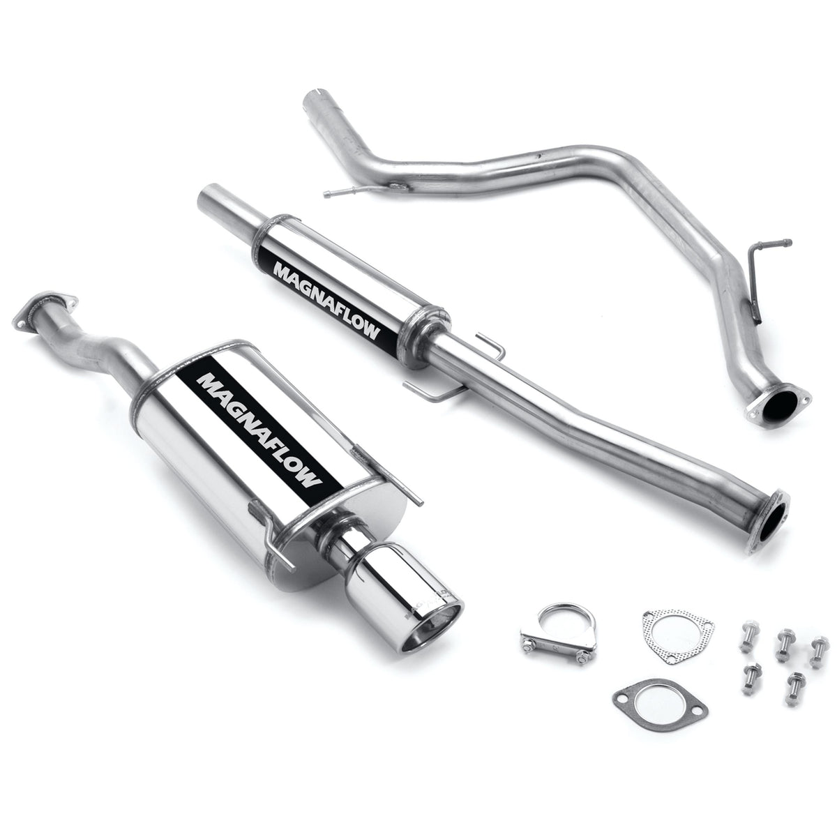 Magnaflow Street Series Stainless Cat-Back System (1994-1997 Accord) - 15686