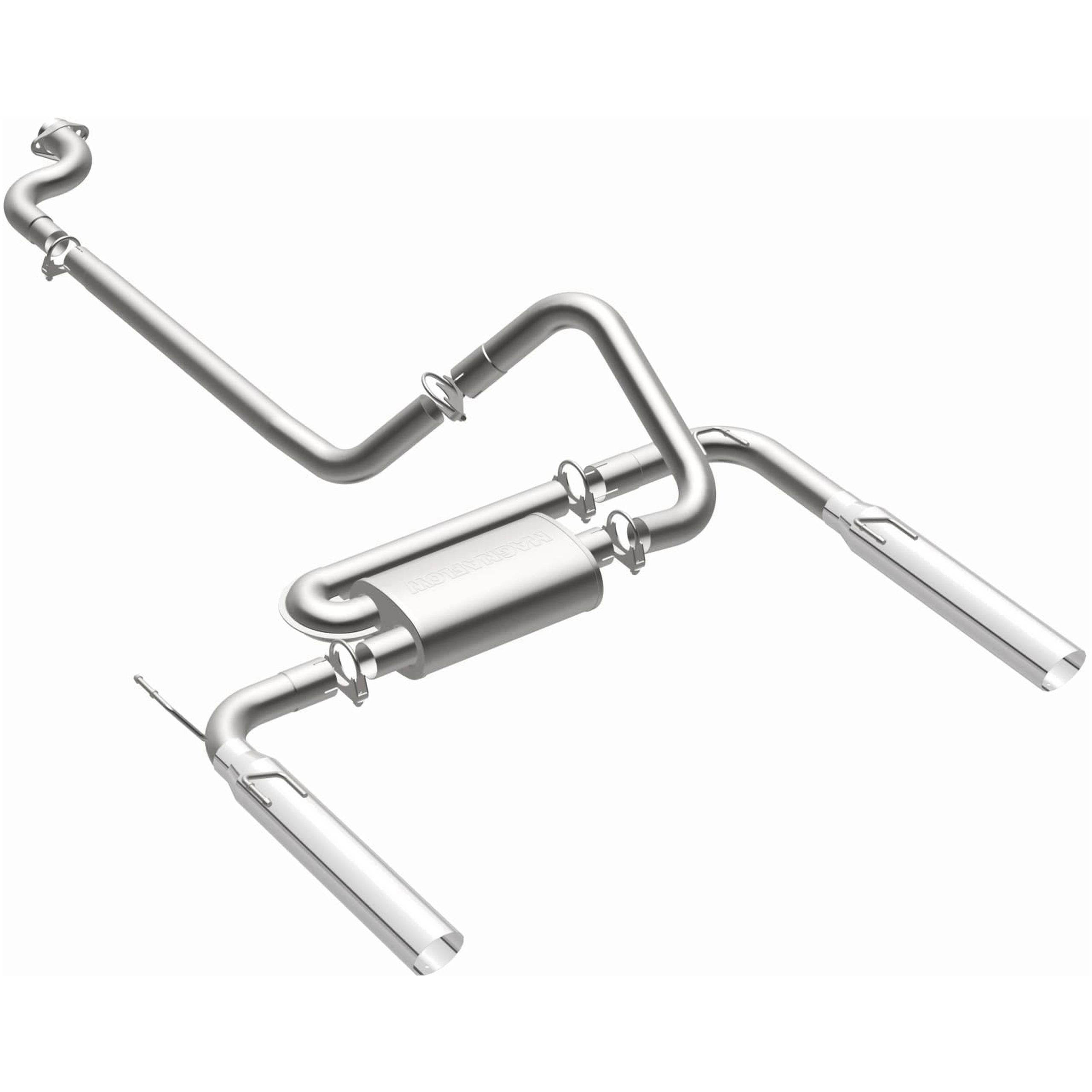 Magnaflow Street Series Stainless Cat-Back System (1998-2002 Firebird,1998-2002 Camaro) - 15693