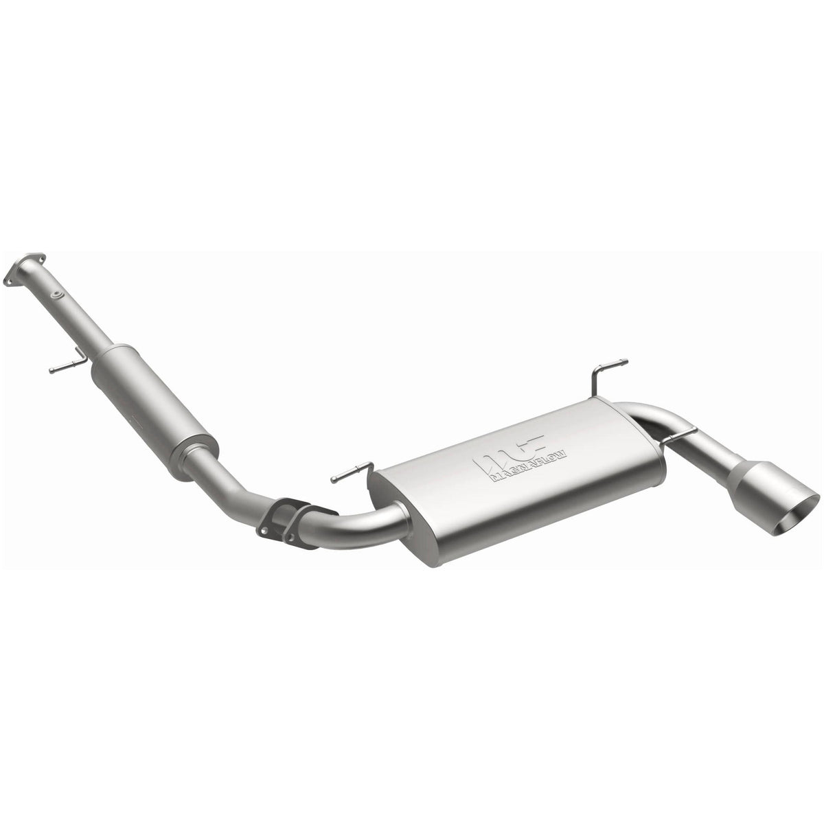 Magnaflow Street Series Stainless Cat-Back System (1990-1997 Miata) - 15715