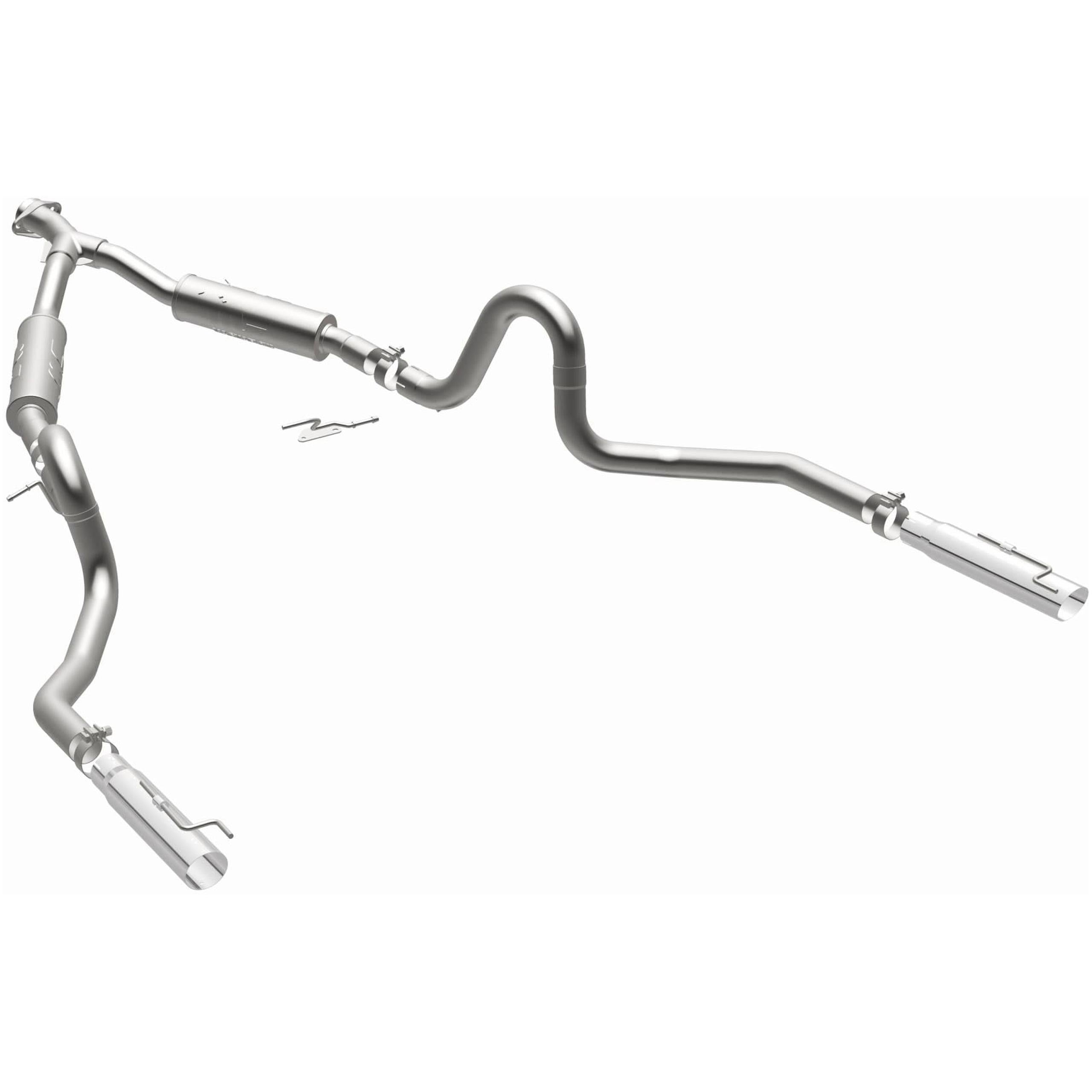 MagnaFlow Exhaust Products Street Series Stainless Cat-Back System 1999 Ford Mustang Sys C/B Ford Mustang 3.8L V-6 99-On