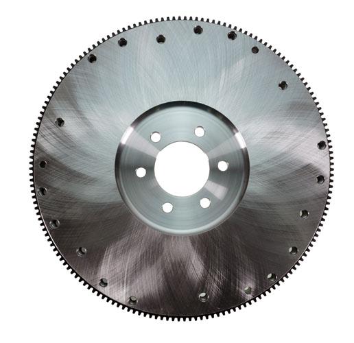 RAM Steel flywheel Olds 350/403/455 166T factory ext. bal. (Olds 350, 403, 455 external balance 166 tooth) - 1574