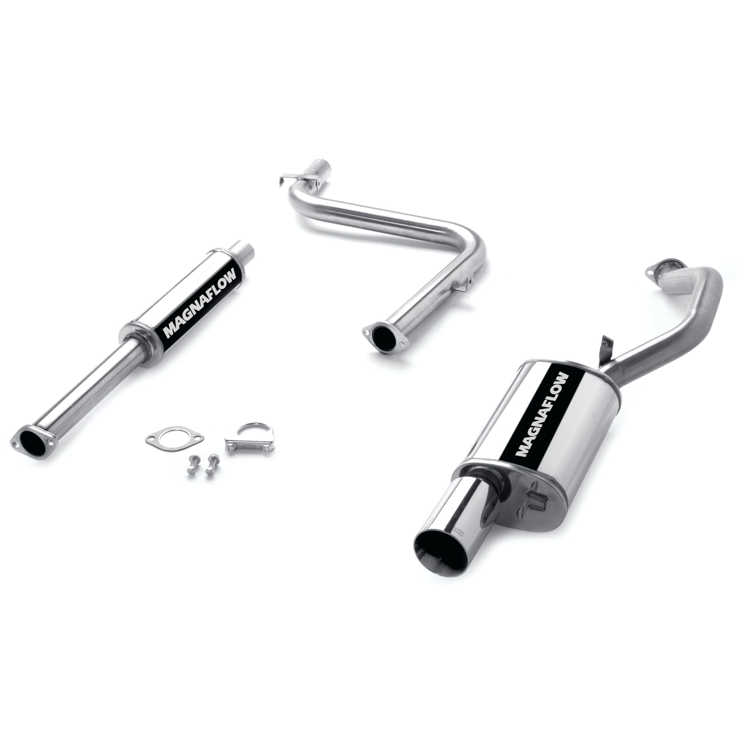 Magnaflow Street Series Stainless Cat-Back System (2001-2005 Eclipse) - 15744