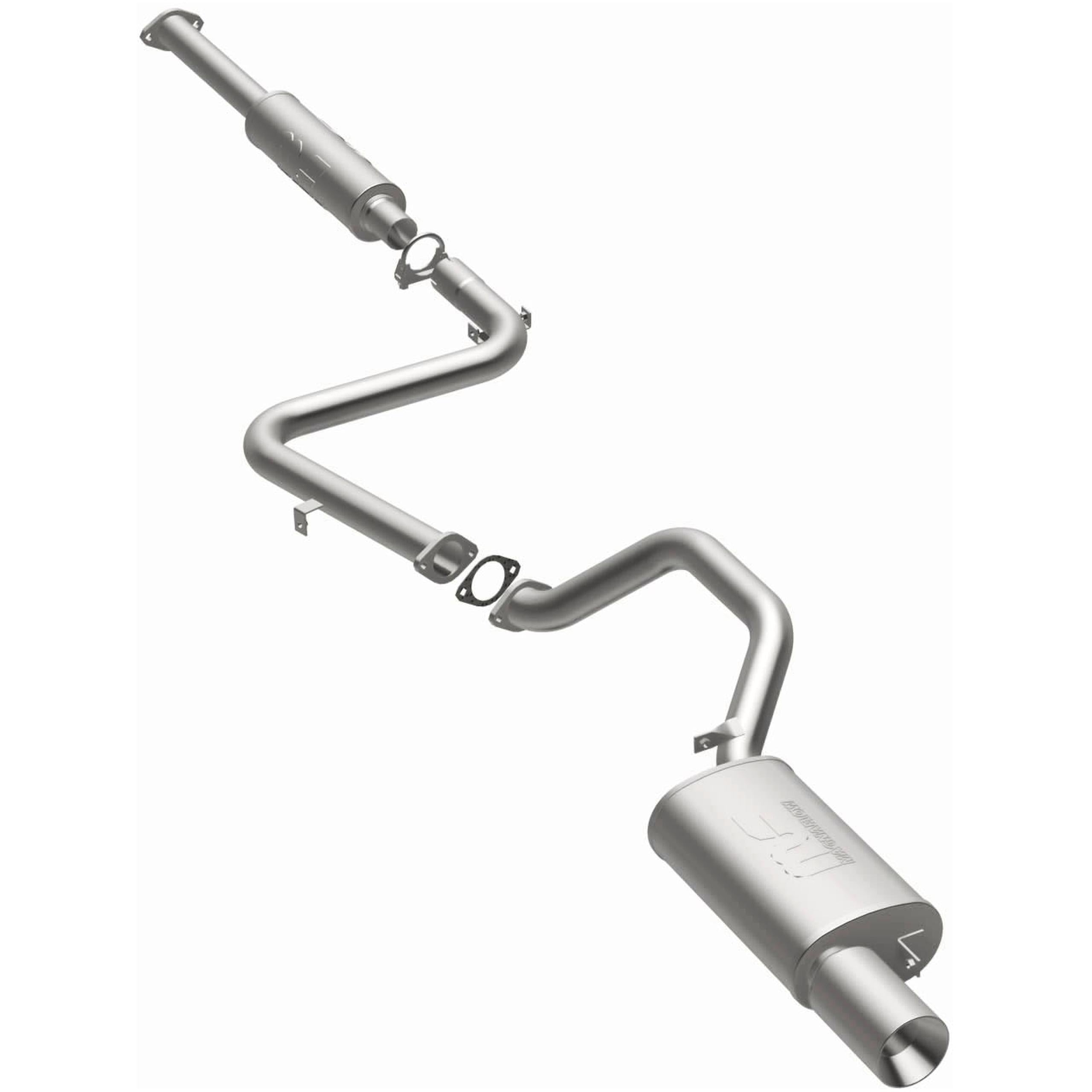 Magnaflow Street Series Stainless Cat-Back System (2001-2005 Eclipse) - 15744