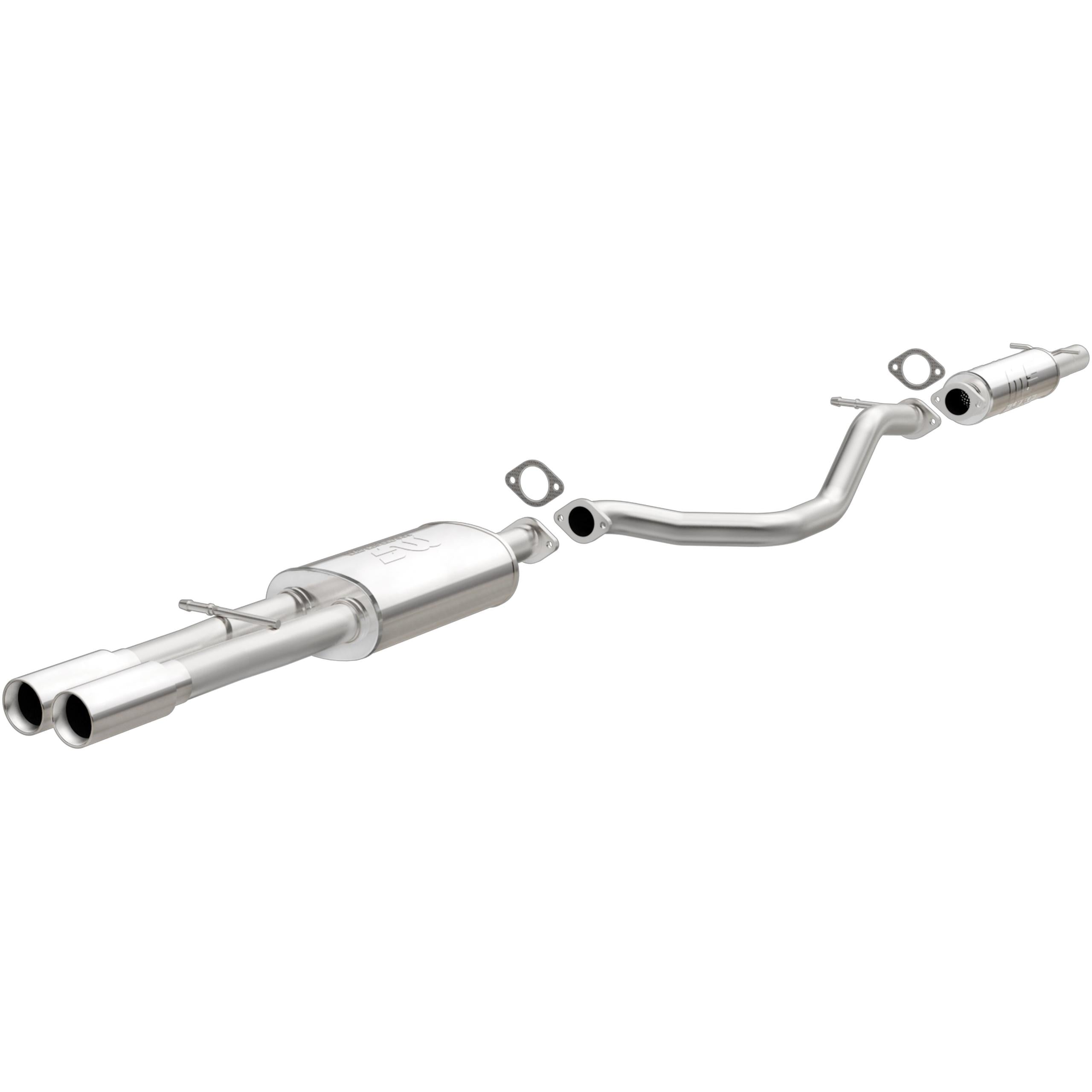 Magnaflow Touring Series Stainless Cat-Back System (2002-2005 Jetta) - 15746