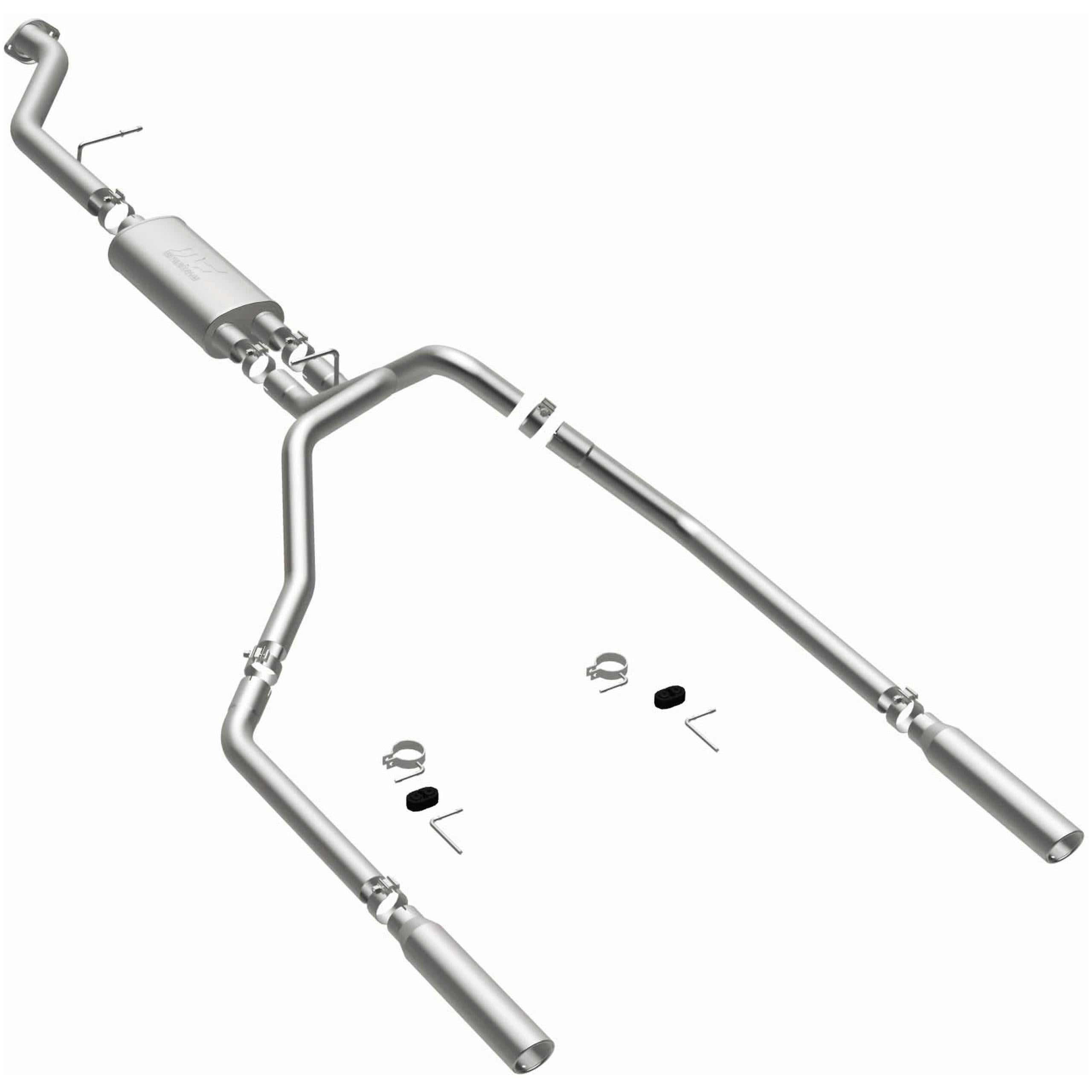 Magnaflow MF Series Stainless Cat-Back System (1999-2002 GMC Sierra 1500,1999-2002 Silverado 1500) - 15753