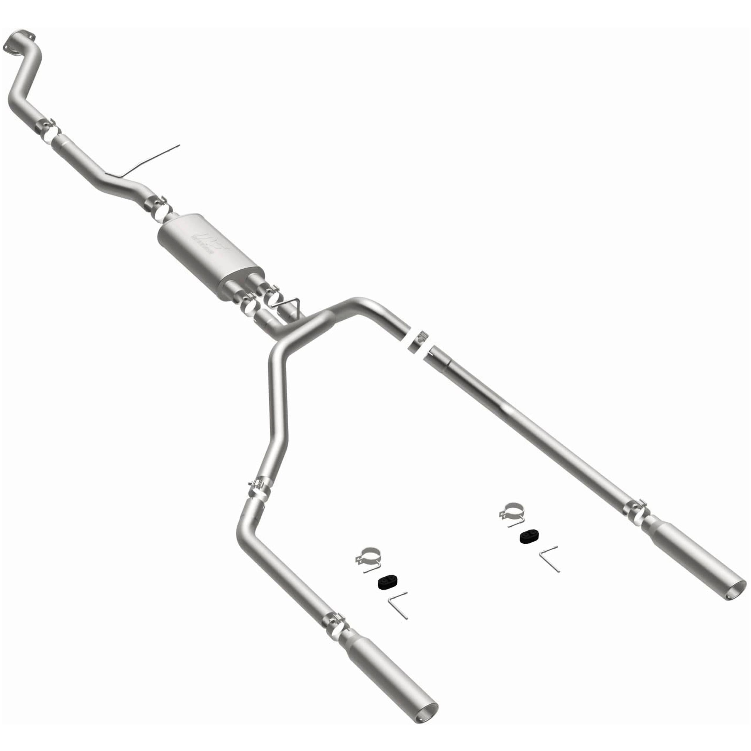 Magnaflow MF Series Stainless Cat-Back System (1999-2002 Silverado 1500,1999-2002 GMC Sierra 1500) - 15754