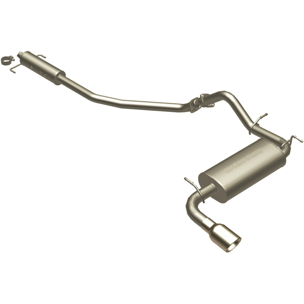 Magnaflow Street Series Stainless Cat-Back System (2003-2008 Vibe,2003-2008 Matrix) - 15759