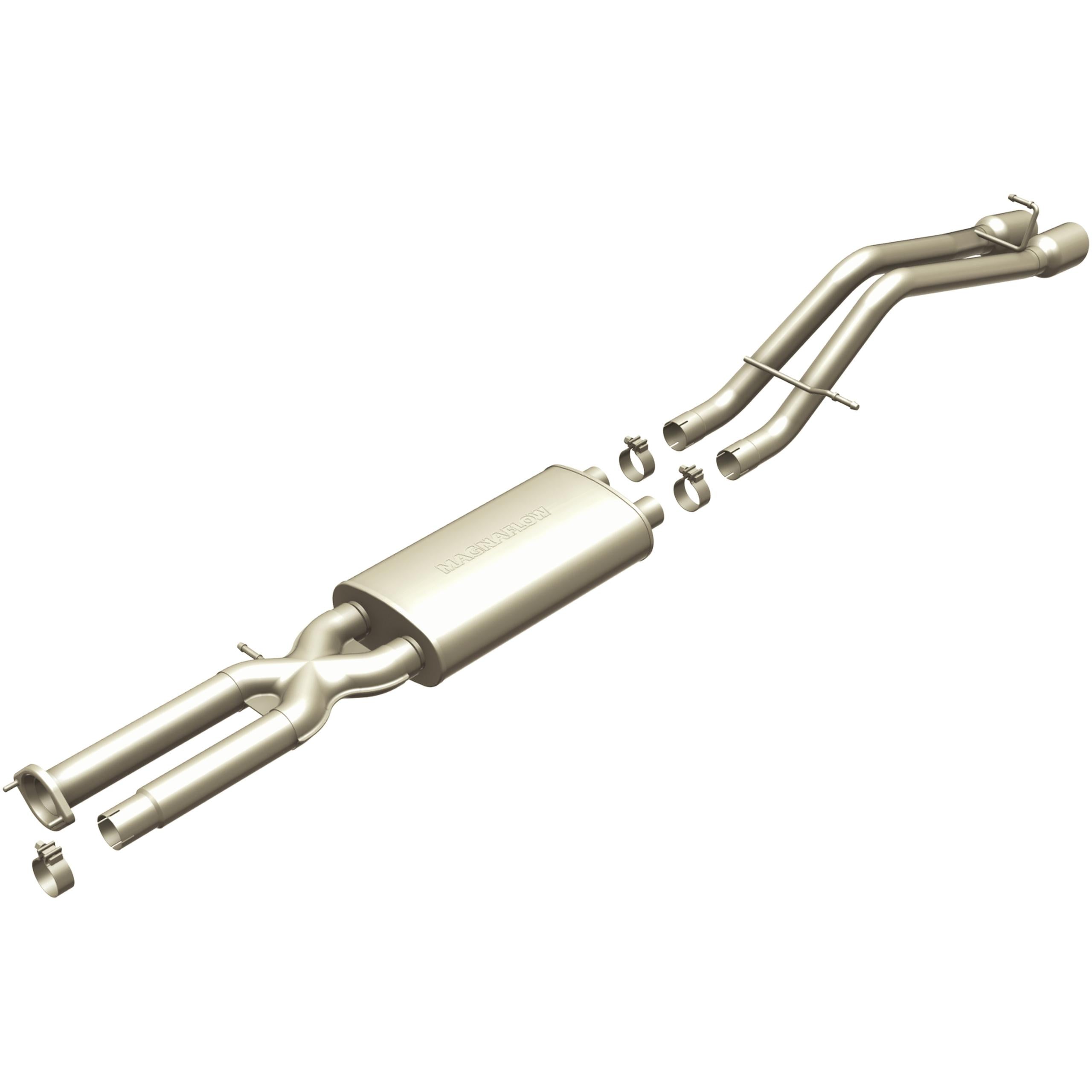 Magnaflow MF Series Stainless Cat-Back System (2003-2006 Hummer H2) - 15770