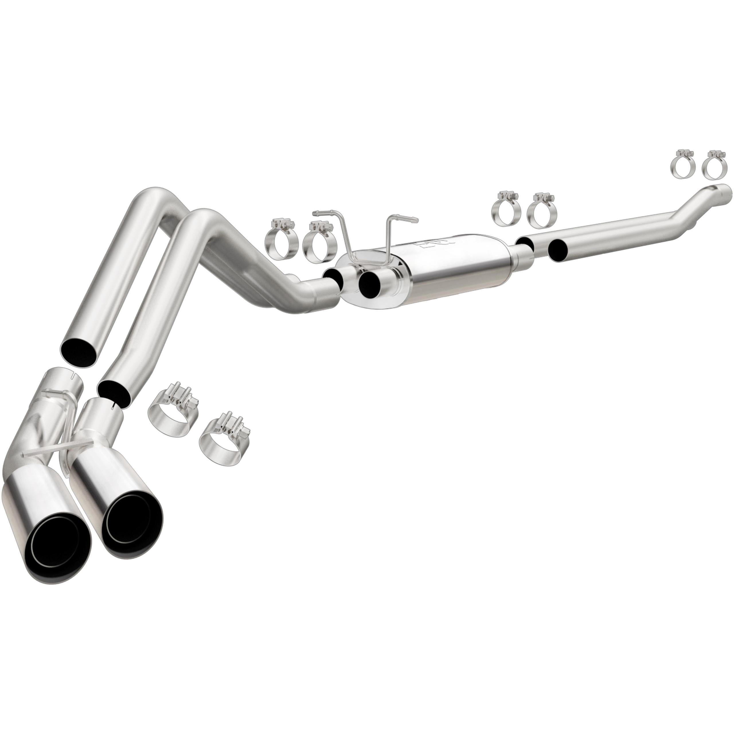 Magnaflow 15772 02-03 Harley Davidson Dual Side Exit 2.5" Catback System with 3.5" Tips