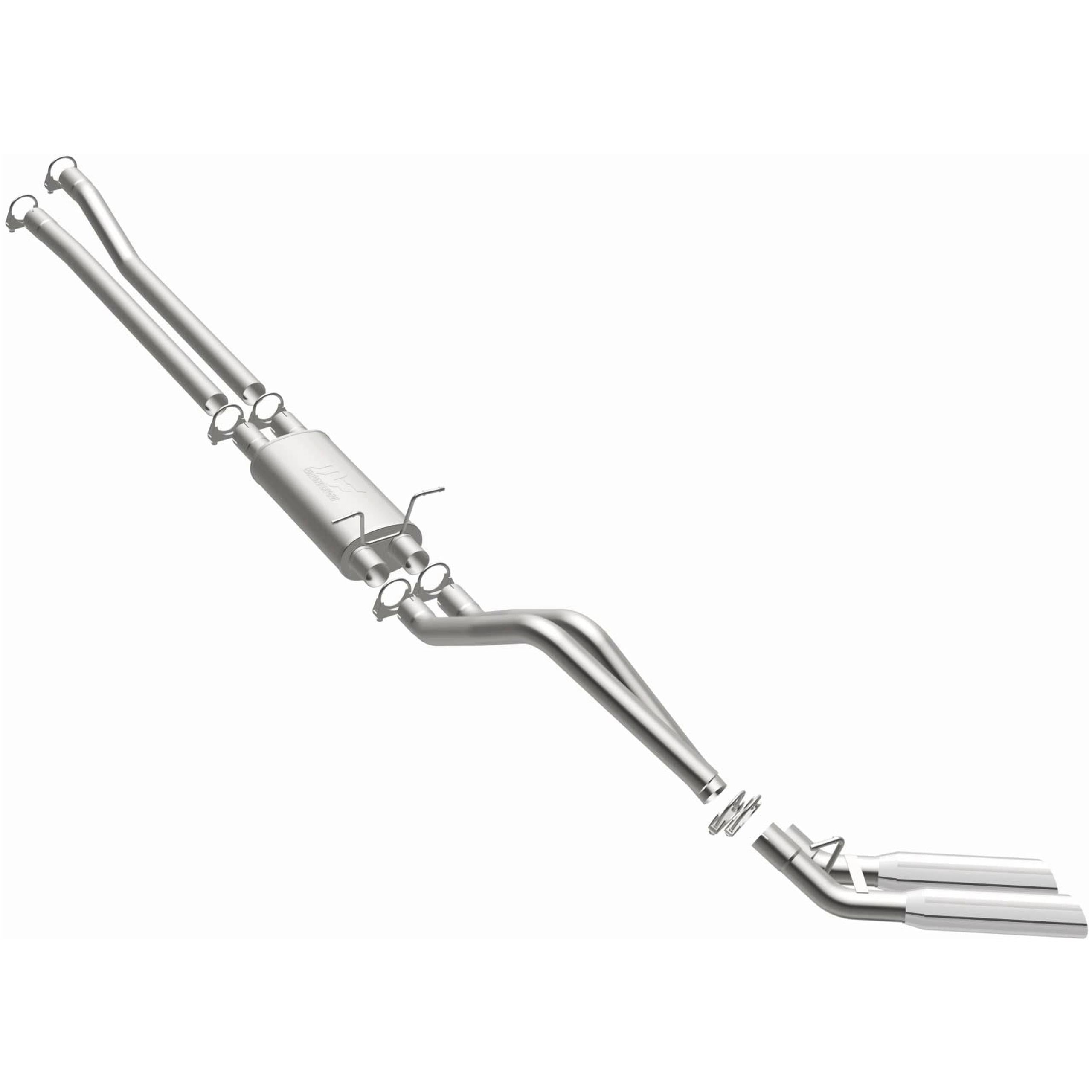 Magnaflow 15772 02-03 Harley Davidson Dual Side Exit 2.5" Catback System with 3.5" Tips