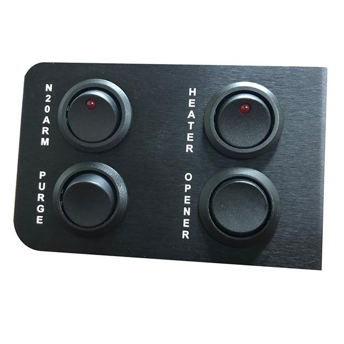 Nitrous Express Custom Switch Panel, Camaro, 1998-2002 (1998-2002 Camaro) - 15774