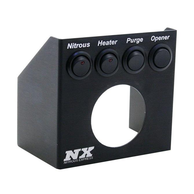 Nitrous Express Corvette C7 Gauge Pod Switch Panel (2014-2020 Corvette) - 15793