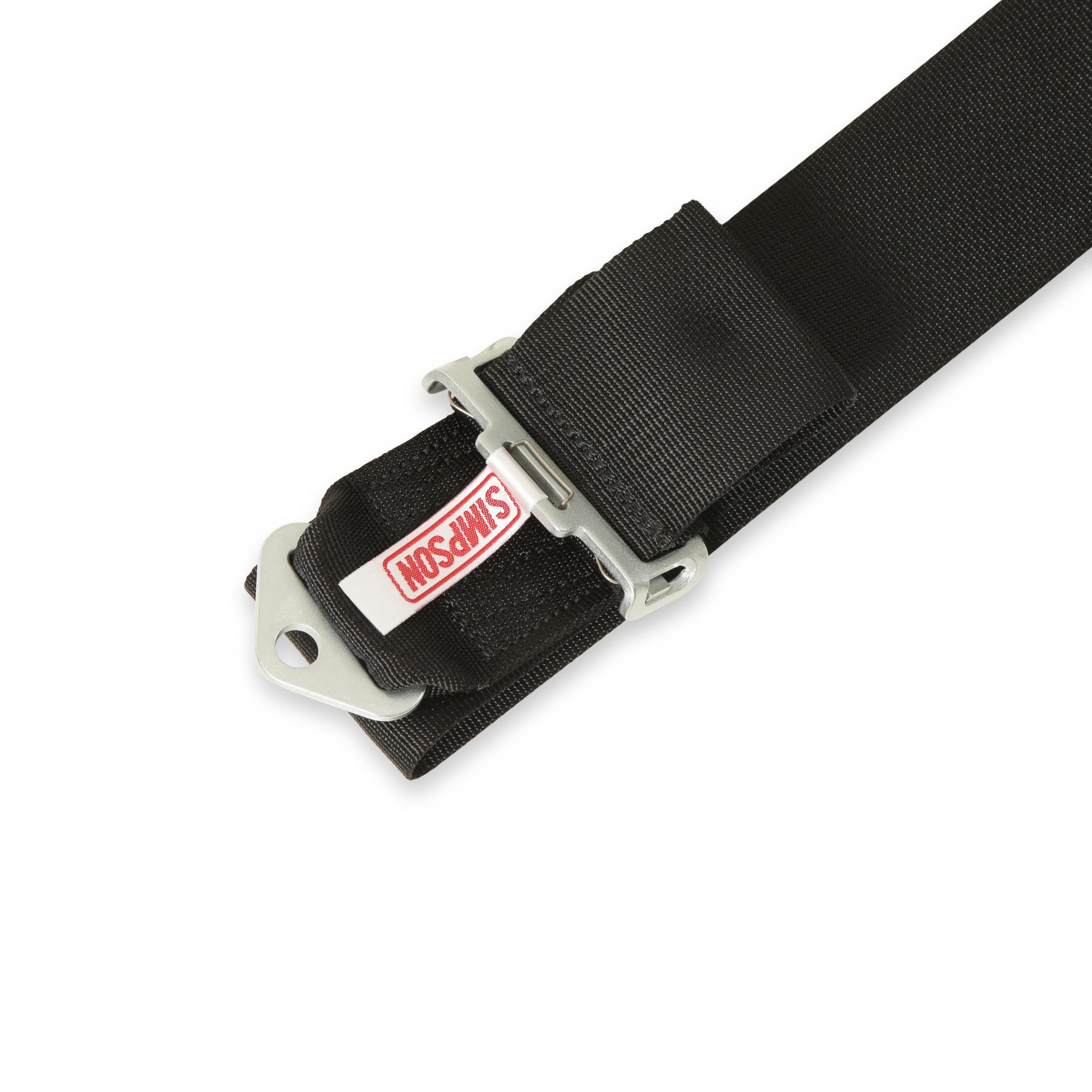 Simpson Racing STD. Latch & Link 5pt. Harness - 29061BK
