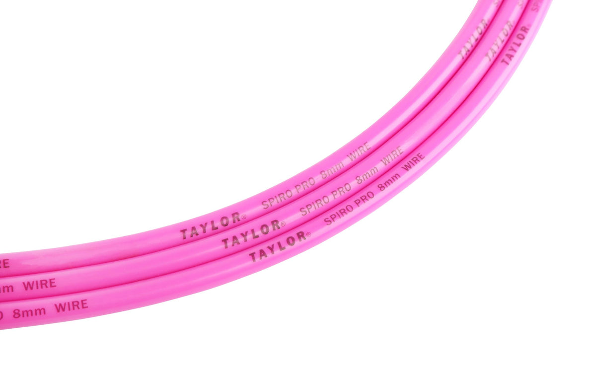 TAYLOR CABLE 8mm Spiro-Pro univ 8 cyl 90 Pink - 78751