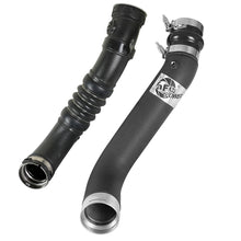 AFE BladeRunner 3 IN Aluminum Aluminum Cold Charge Pipe Black (2017-2019 Silverado 2500 HD, Silverado 3500 HD, Sierra 2500 HD, Sierra 3500 HD) - 46-20339-B
