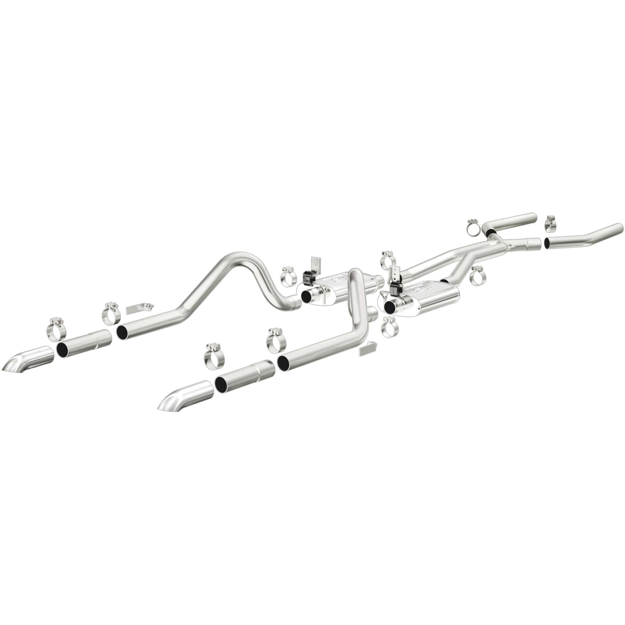 Magnaflow Street Series Stainless Crossmember-Back System (1964-1966 Mustang) - 15815