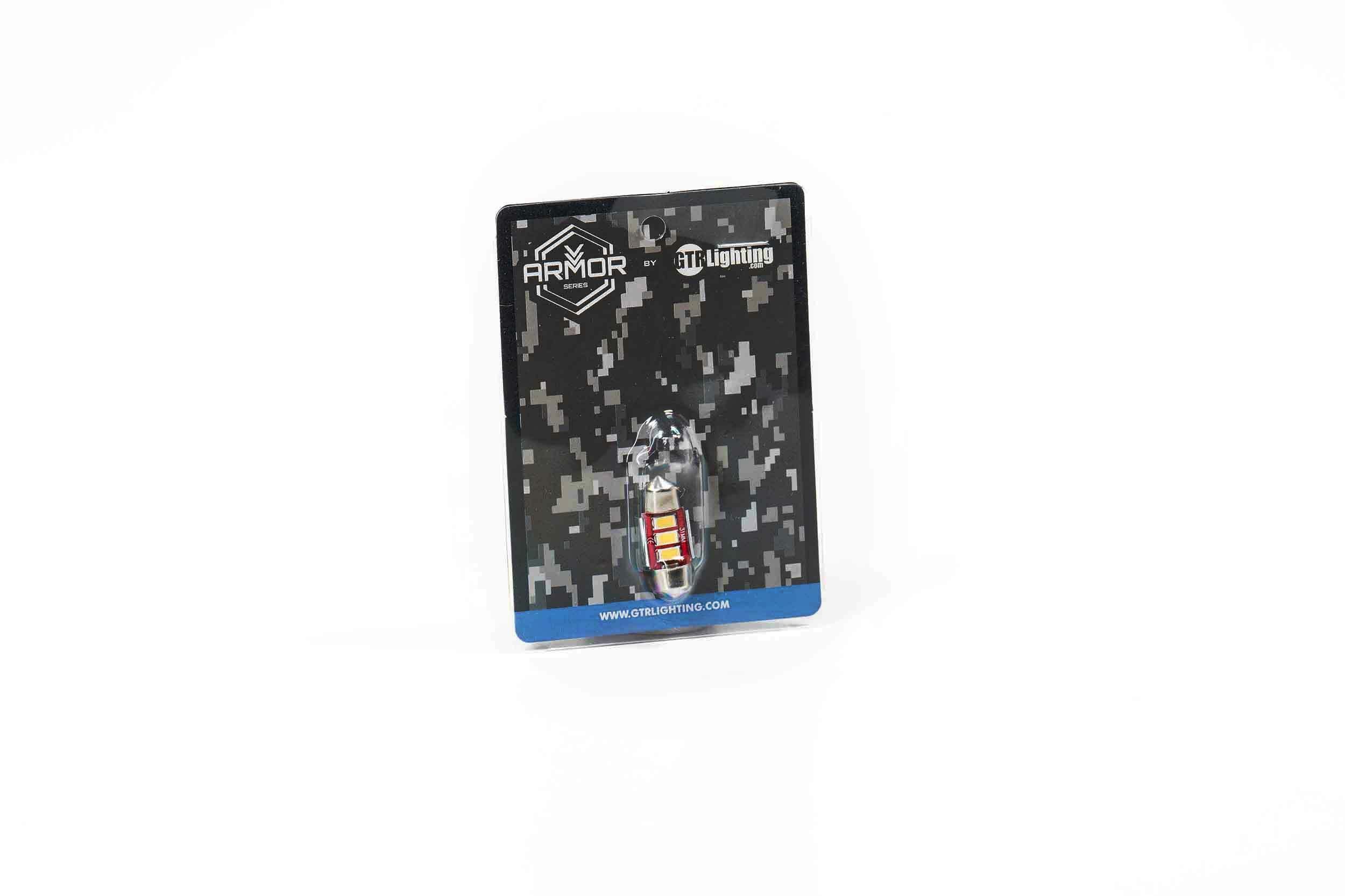 GTR Lighting Festoon: GTR Canbus LED (31mm) (White) (Universal) - GTR.LED343