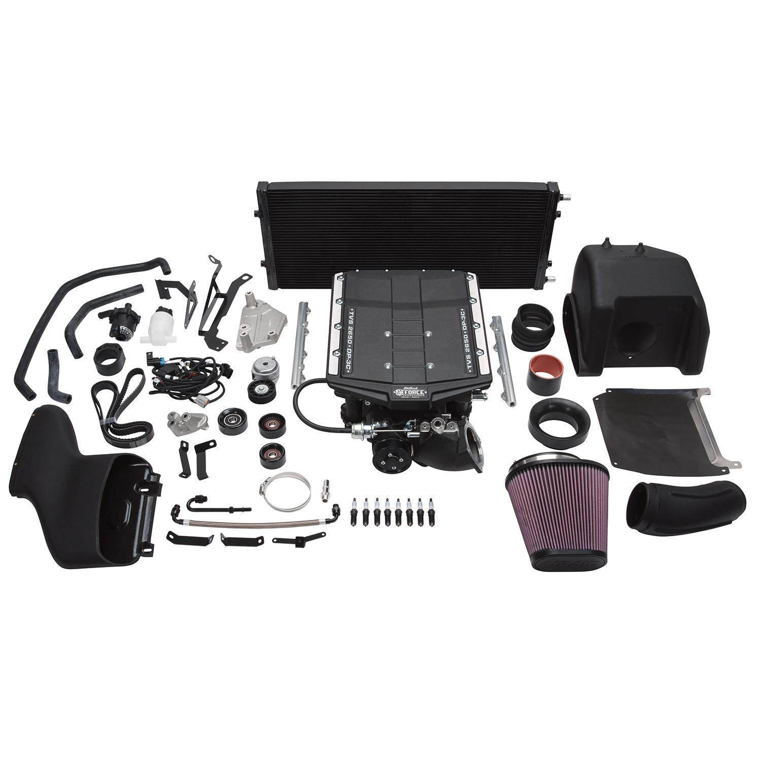 Edelbrock 158360 2018 Ford F-150 5.0L Coyote TVS 2650 E-Force Supercharger WITHOUT tune