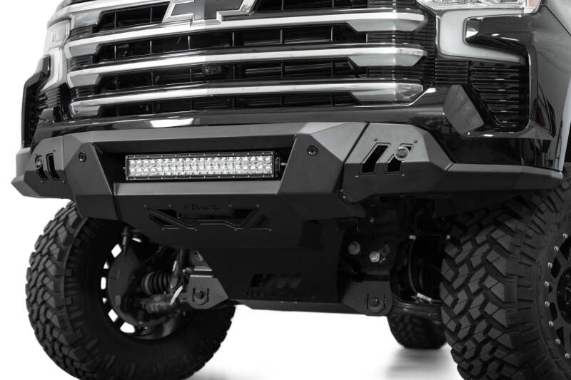 Addictive Desert Designs 2022-2025 Chevrolet Silverado 1500 Black Label Front Bumper - F140300010103