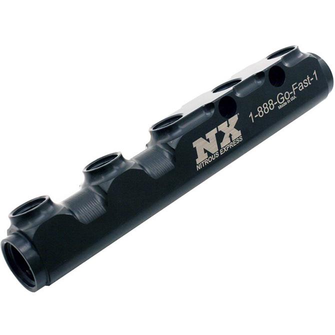 Nitrous Express Fuel Log, 5 Port, W/O Fittings - 15842