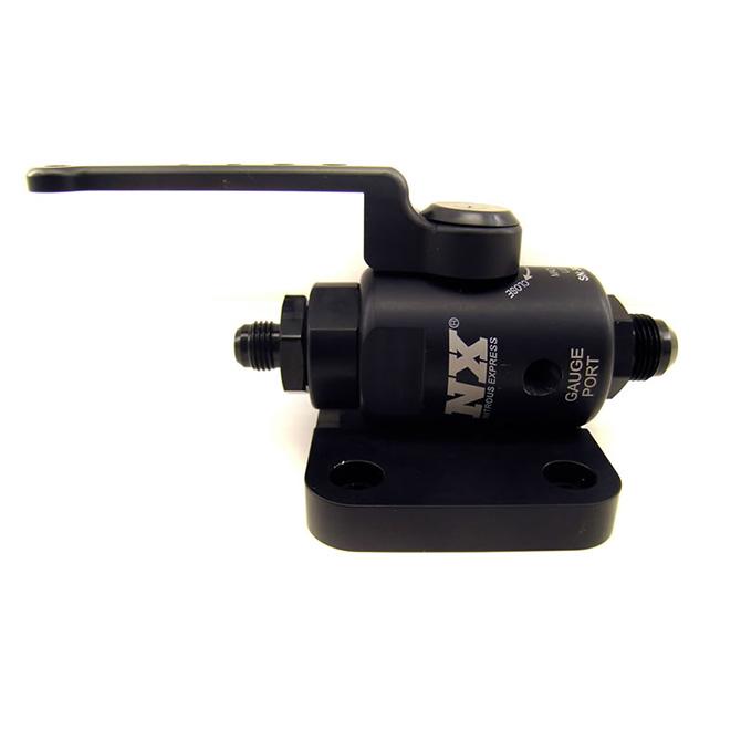 Nitrous Express Remote Shutoff Nitrous Valve, 4An Male Inlet And Outlet - 15851-4