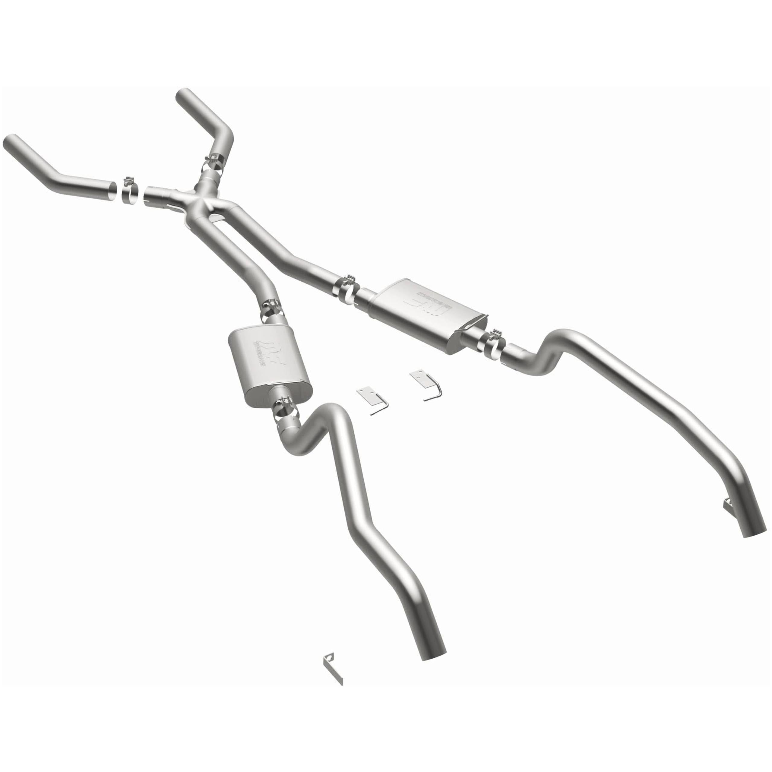 Magnaflow Street Series Stainless Crossmember-Back System (1970-1972 Plymouth Barracuda,1970-1972 Challenger) - 15852