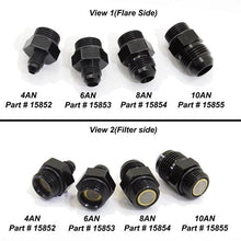 Nitrous Express 4An To 8An Orb Filter Fitting For Lightning 375 - 15852