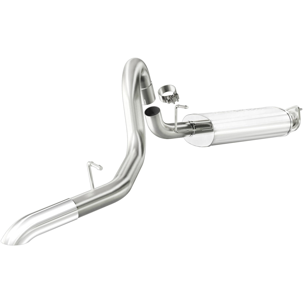 Magnaflow MF Series Stainless Cat-Back System (2000-2006 Wrangler) - 15855
