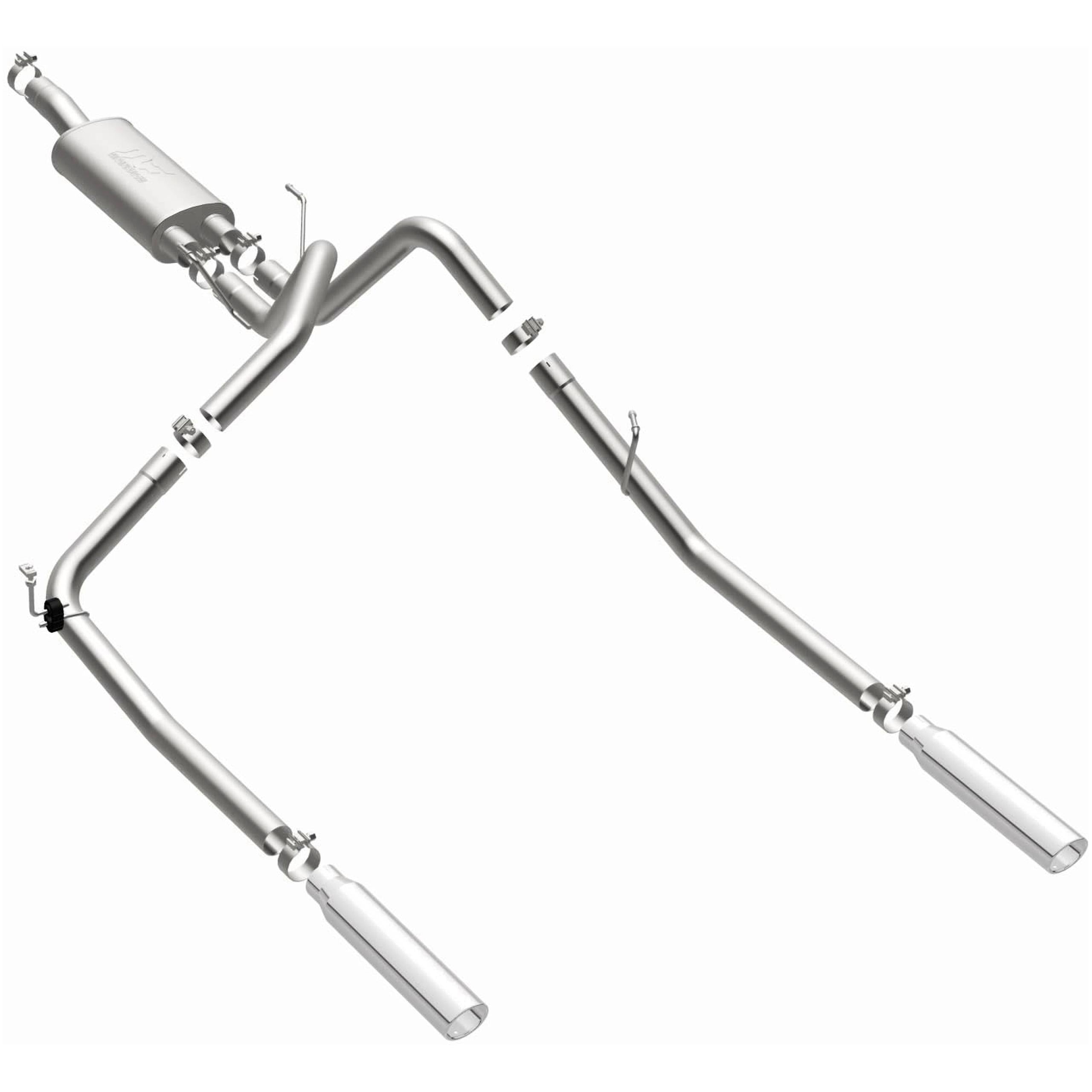 Magnaflow MF Series Stainless Cat-Back System (2004-2005 Ram 1500) - 15863